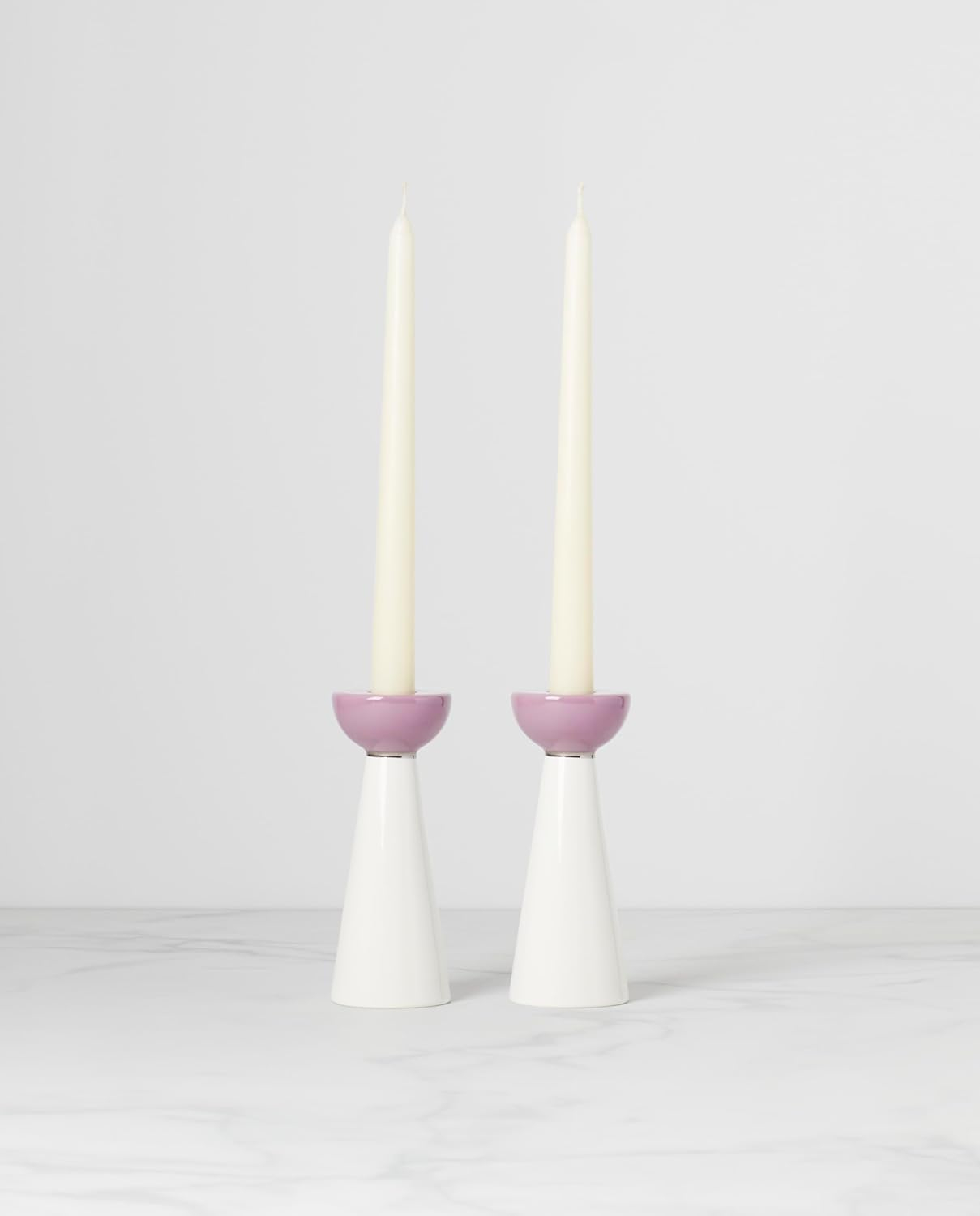kate spade new york Oak Street 2-Piece Candlestick Holders Set, Passover