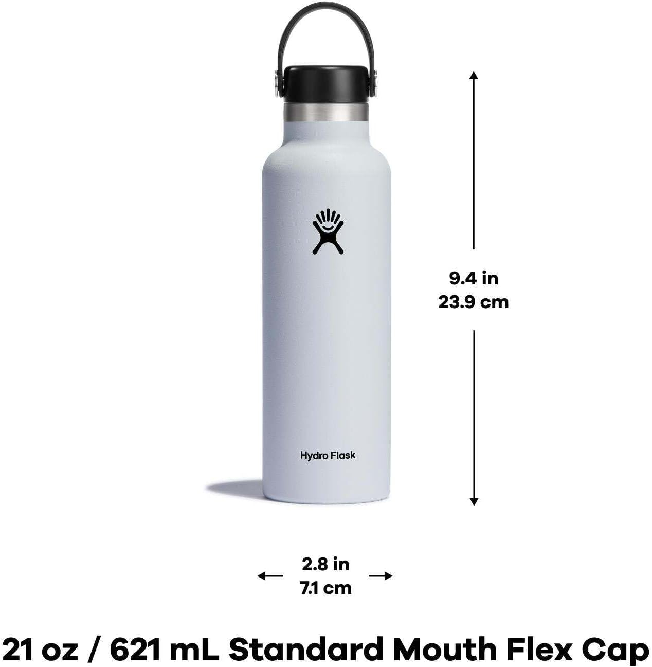 Hydro Flask Insulated Leak Proof Water Bottle Standard Mouth - 21 oz - Cascade