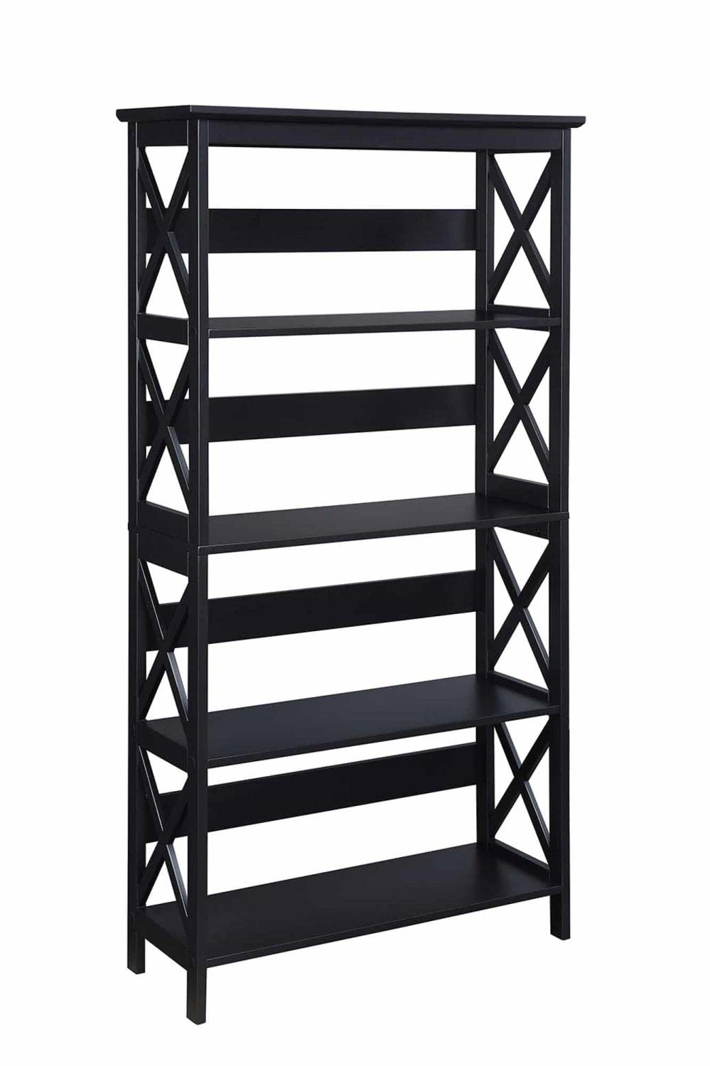Convenience Concepts Oxford 5 Tier Bookcase, Multiple Finishes