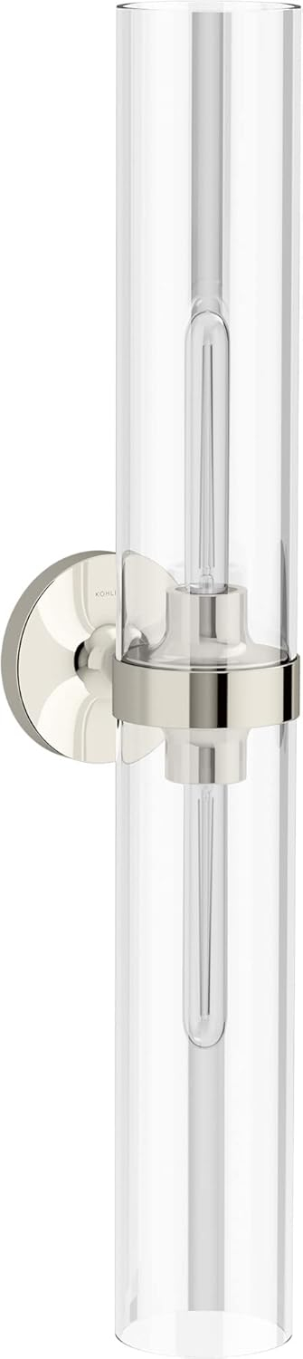 Purist™ 2 Light Indoor Bathroom Vanity Light Fixture, UL Listed
