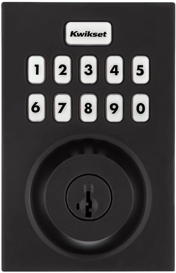 Kwikset Home Connect Smart Electronic Single Cylinder Deadbolt