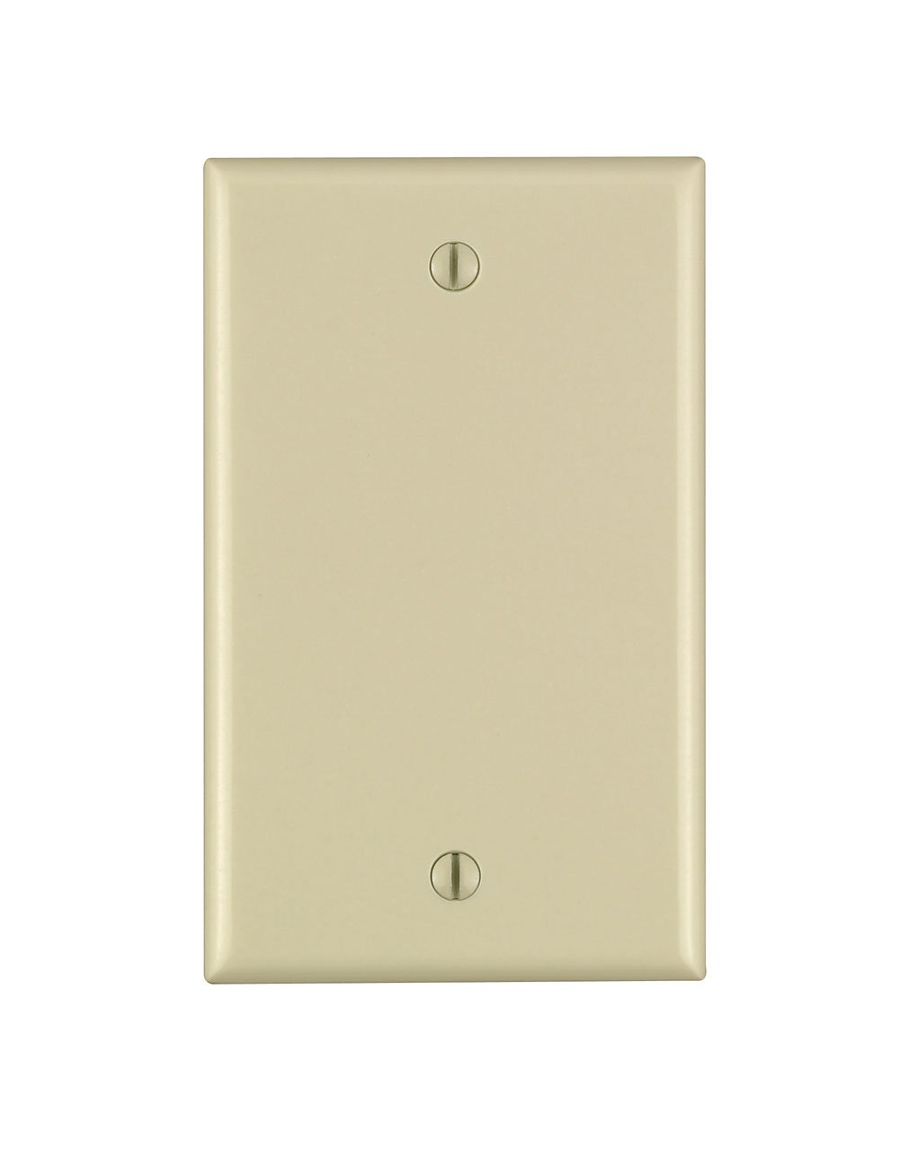 BLANK WALLPLATE 1G IVORY (Pack of 25)