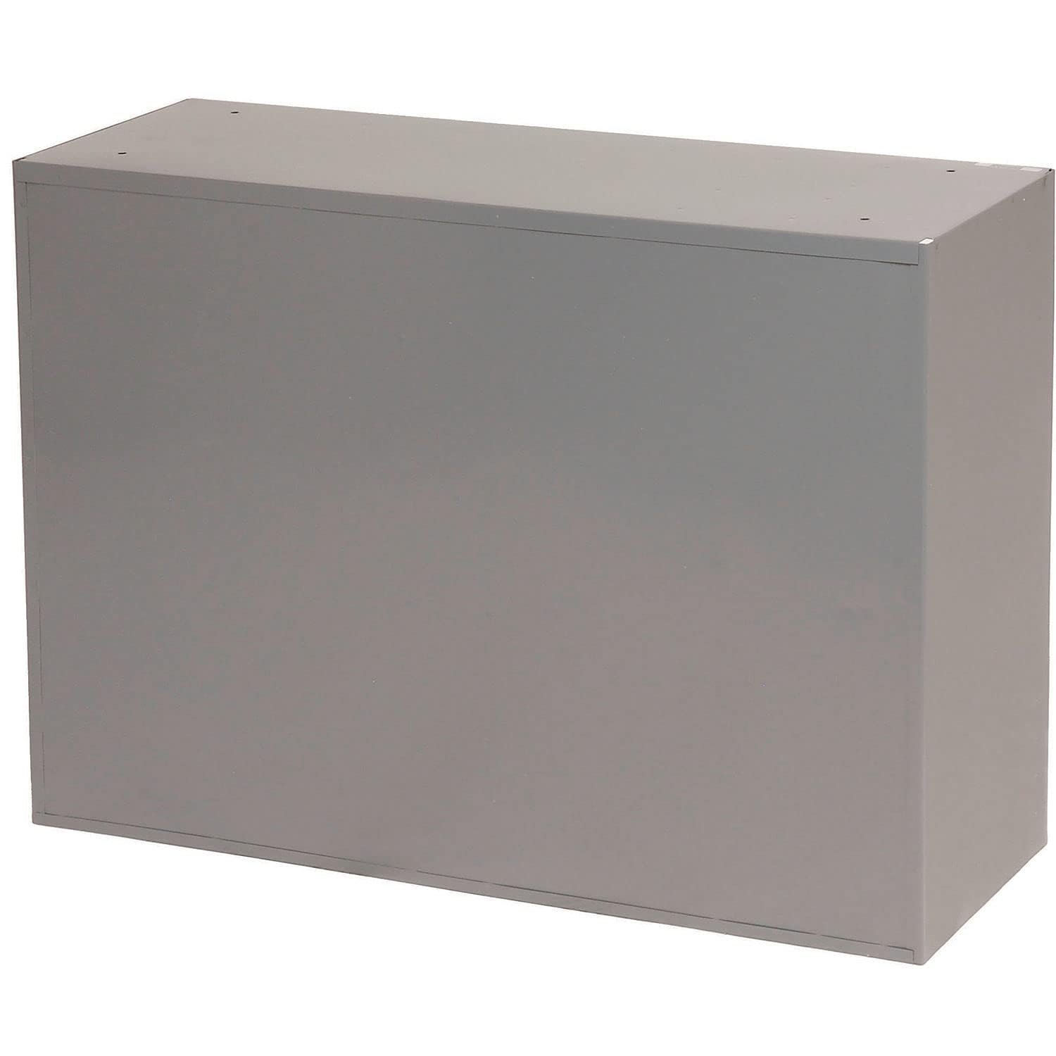 Gray Steel 40-Opening Bin Storage Unit with Slope Design