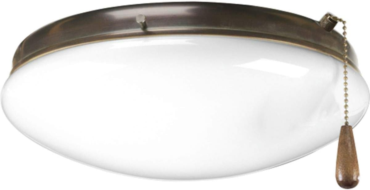 Progress Lighting - LED Fan Light Kit - Ceiling Fans - AirPro Light Kit - Wide -