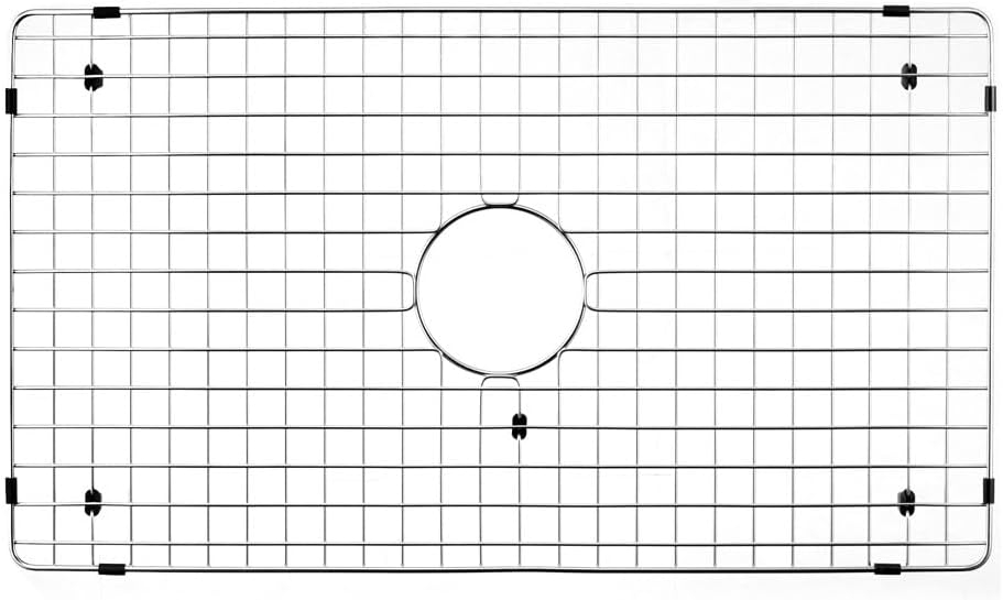 Houzer BG-7200 31" x 17.13" Sink Bottom Stainless Steel Wirecraft Bottom Grid 31-Inch by 17 1/8-Inch
