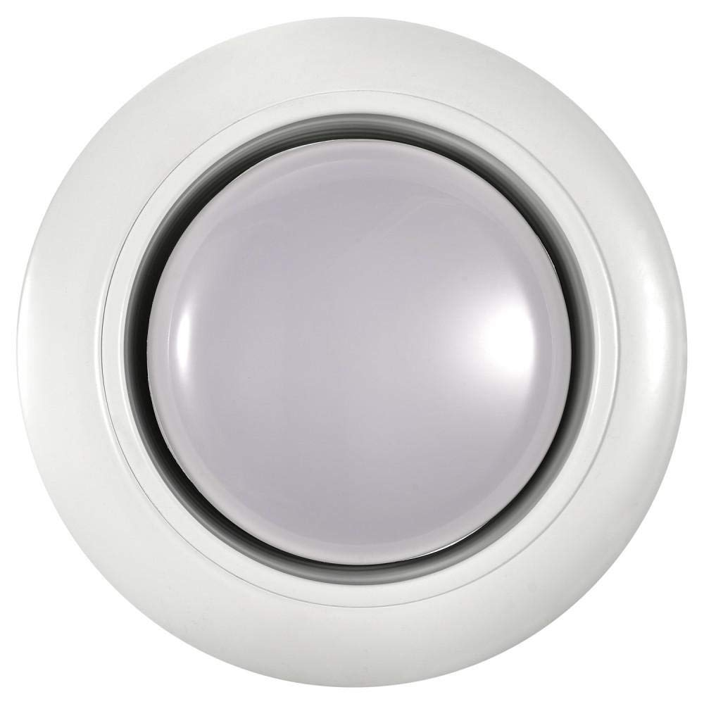 Slimline Integrated LED 6 in Round  Canless Recessed Light for Kitchen Bathroom Livingroom, White Soft White