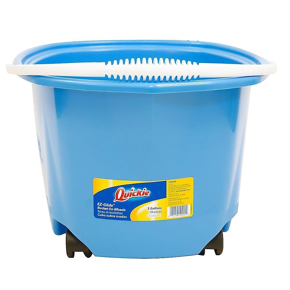 Quickie EZ-Glide Multi-Purpose 5-Gallon Bucket on Wheels