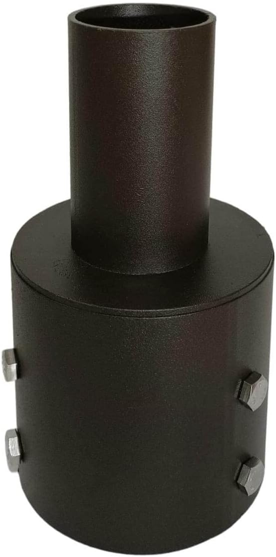 Tenon Adaptor for 4" Round Pole,Pole Adapter for Slip Fit Mount LED Shoebox