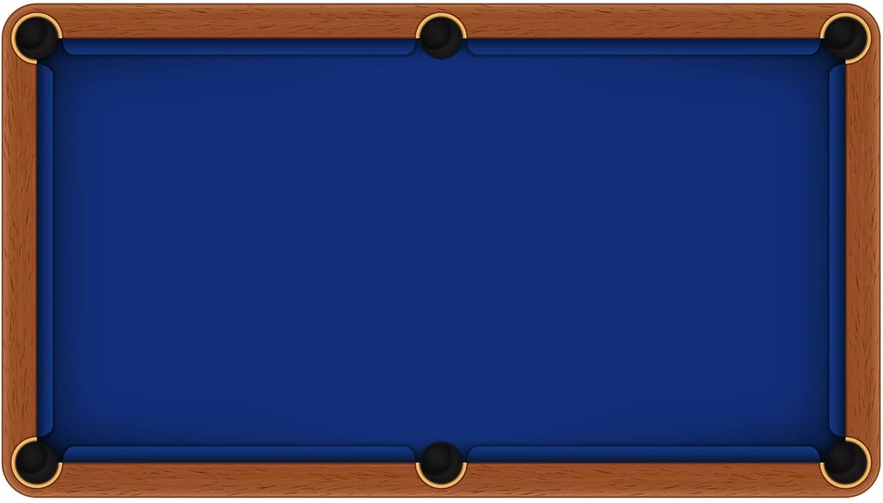 Accu-Play Worsted Fast Speed Pre Cut For 8' Table Pool Felt - Billiard Cloth Blue