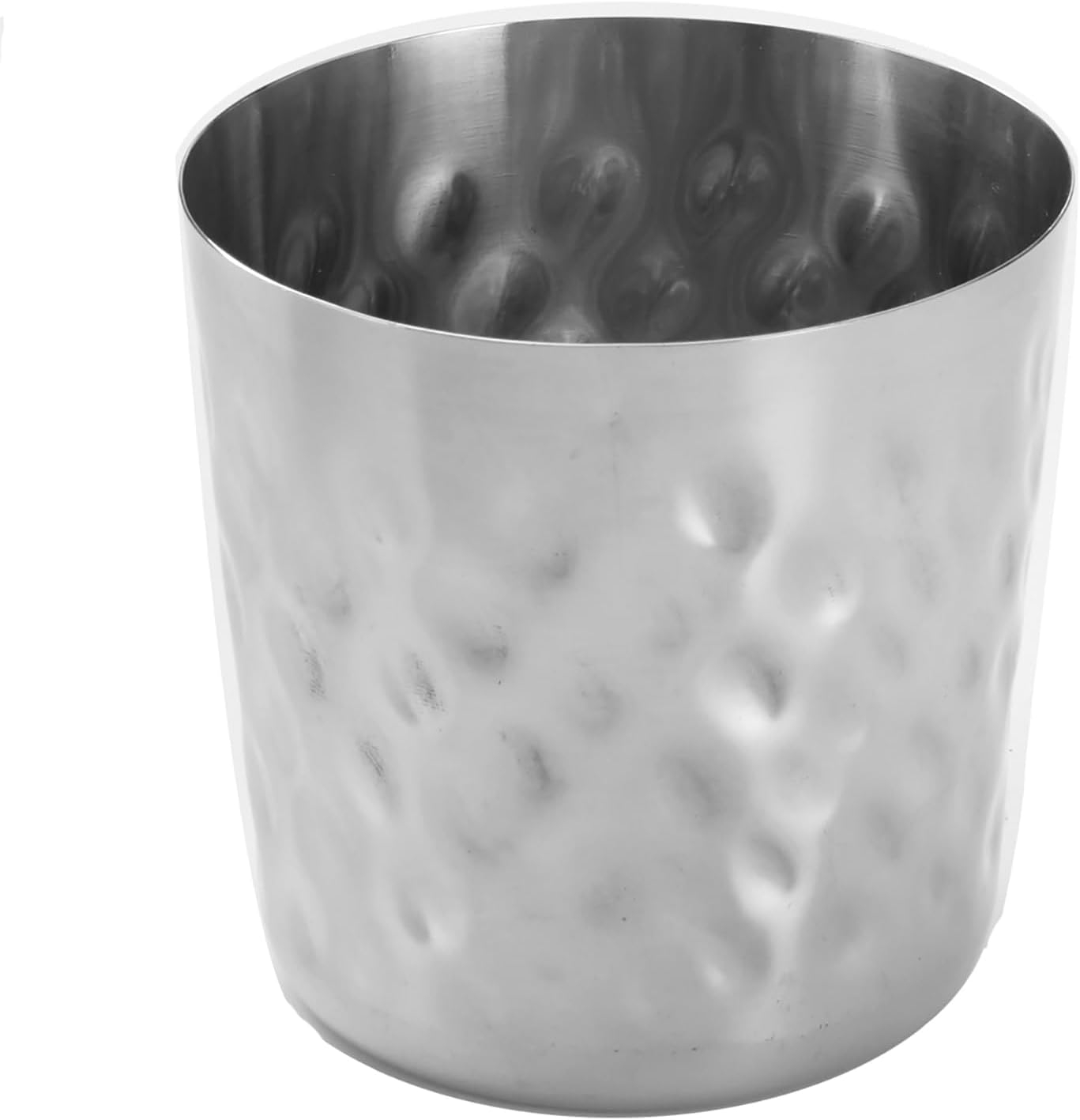American Metalcraft FFHM37 Hammered Finish S/S Fry Cup