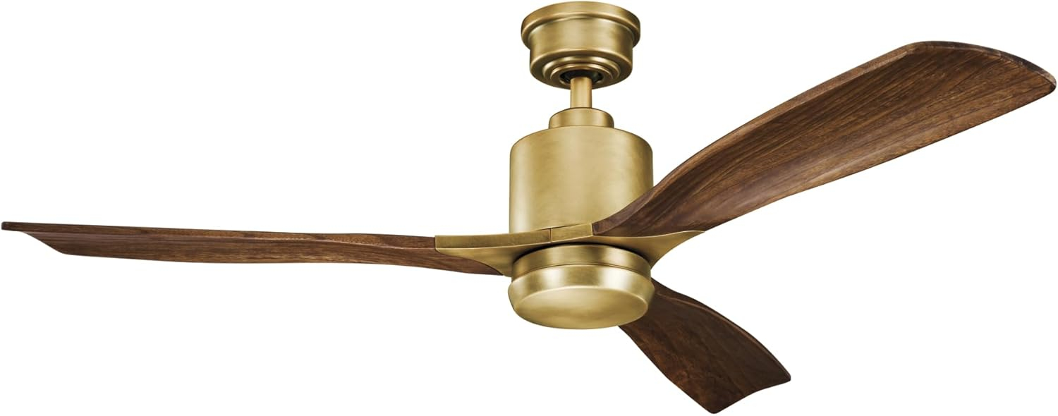 Kichler Lighting - Ceiling Fan - Ridley II - Ceiling Fan with Light Kit - 52