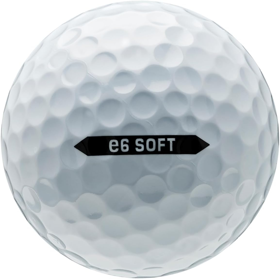 Bridgestone Golf E6 Soft Golf Balls - 12pk: 1.68 Diameter Polybutadiene Ionomer