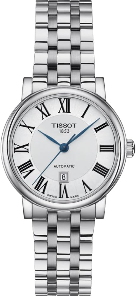 Tissot T-Classic Automatic Silver Dial Ladies Watch T122.207.11.033.00