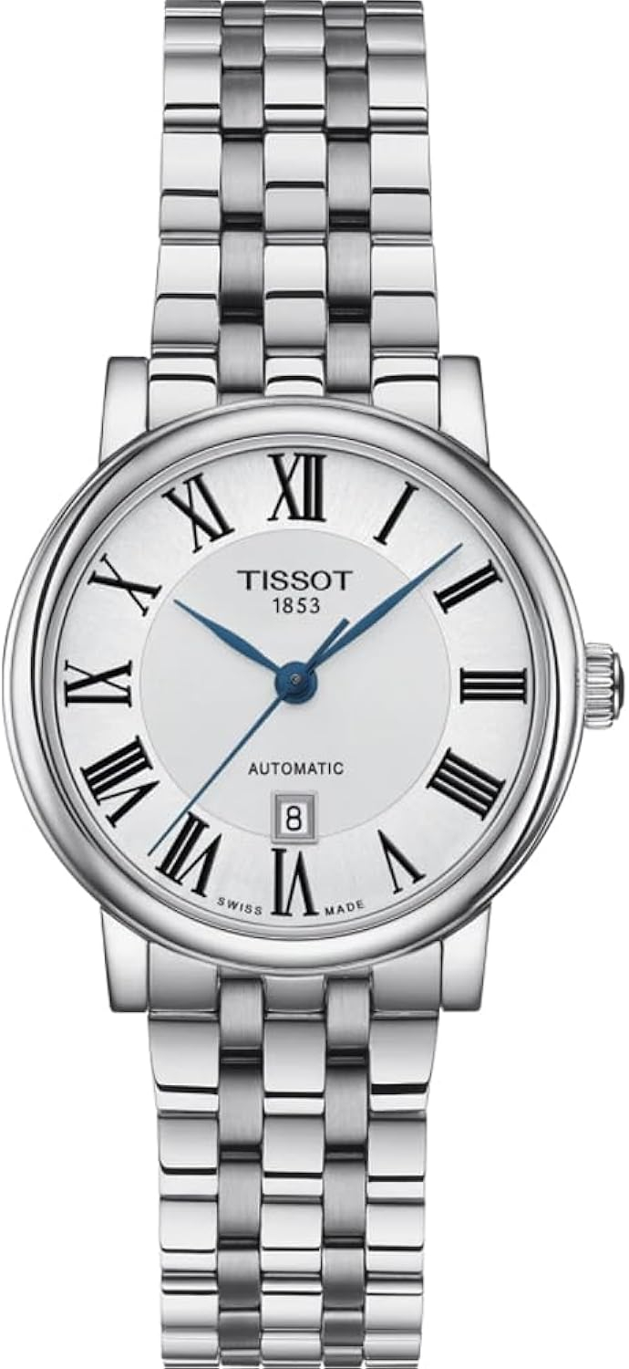 Tissot T-Classic Automatic Silver Dial Ladies Watch T122.207.11.033.00