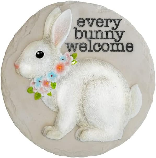 Spoontiques 13429 Bunny Stepping Stone