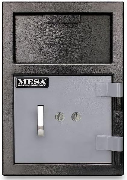 Mesa Safe MFL2014K Depository Safe 0.8 Cu Ft with Dual Key Lock