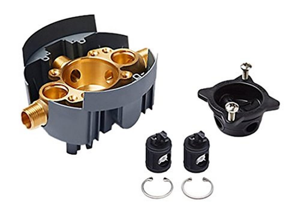 Rite-Temp Valve Body Rough-In with Service Stops and Universal Inlets