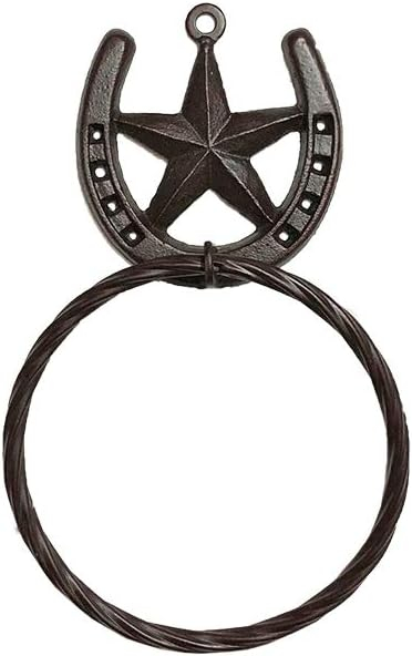 Treasure Gurus TR-HORSESHOE Towel Ring