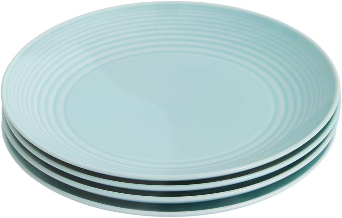Gordon Ramsay Maze Plate 22cm 8.7in Blue, Set of 4