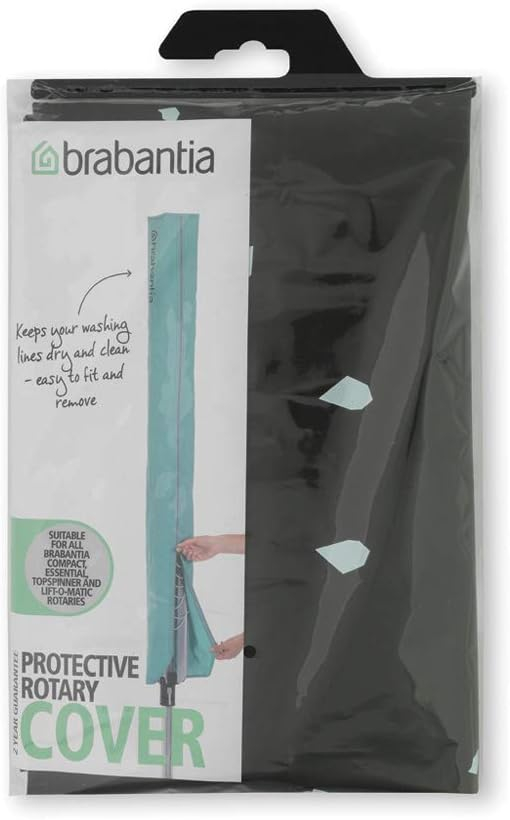 Speckle Black Weather Resistant Outdoor Clothesline Cover