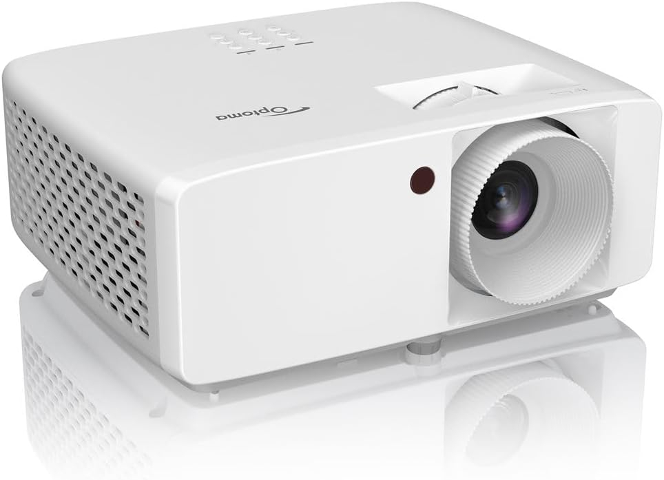 Optoma HZ40HDR 3D DLP Projector - 16:9 - Portable - High Dynamic Range (HDR) - Front - 30000 Hour Normal Mode - 300,000:1 - 4000 lm - HDMI - USB - Home, Entertainment, Gaming