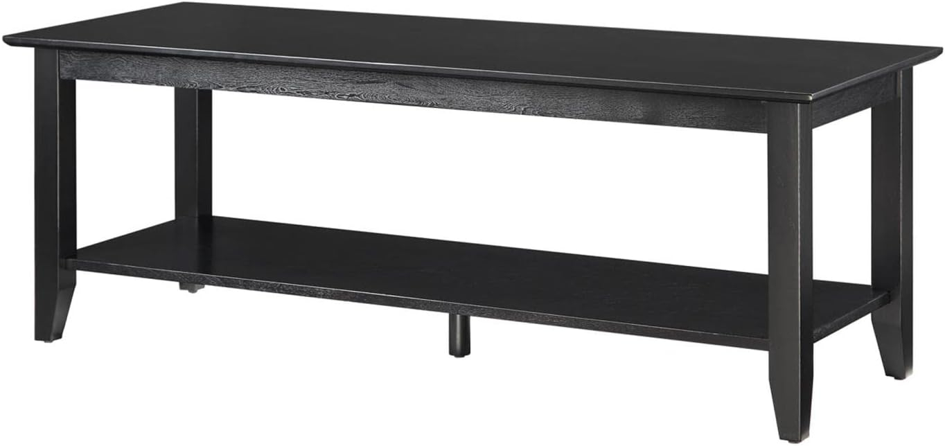 Convenience Concepts American Heritage Coffee Table with Shelf