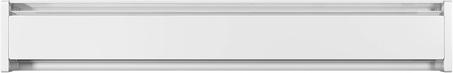 Cadet SoftHeat 59" Electric Hydronic Baseboard Heater (Model: EBHN1000W, Part: 13459), 3415/2560 BTU, 240/208 Volt, 1000/750 Watt, White