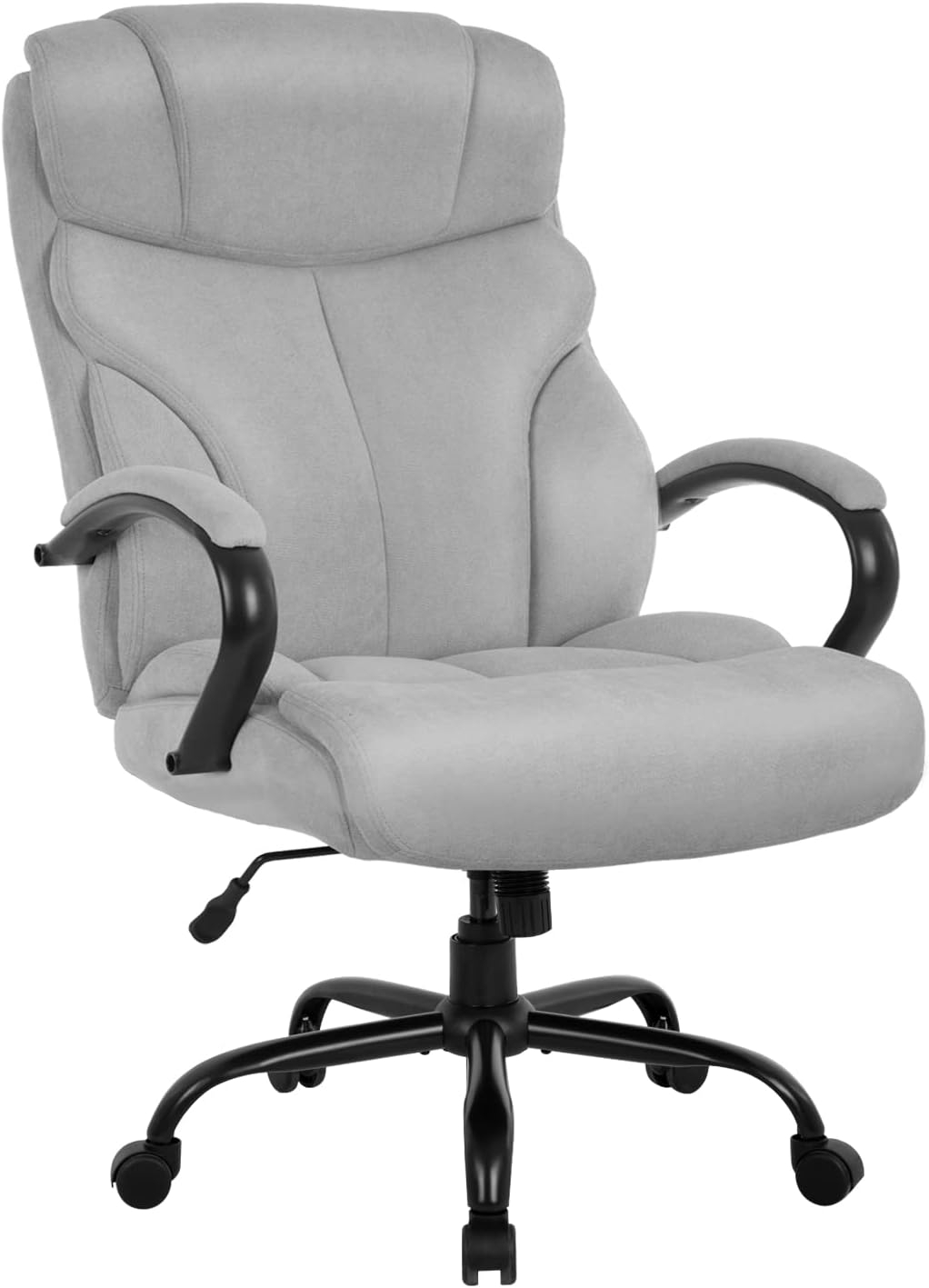 Dkelincs Ergonomic Office Chair Big and Tall Wide Seat Desk Chair 500 lbs Adjustable Computer Chair with Lumbar Support, Gray