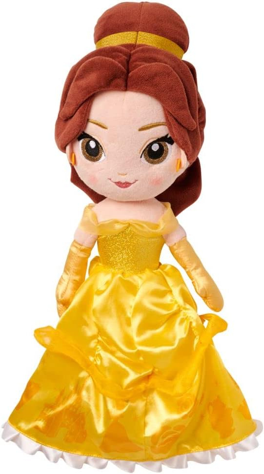 Disney  Belle Plush Doll – Beauty and the Beast – 14 1/2''