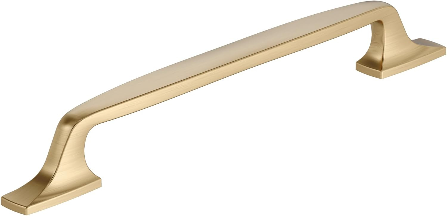 Amerock Highland Ridge 7-9/16 inch (192mm) Center-to-Center Champagne Bronze Cabinet Pull