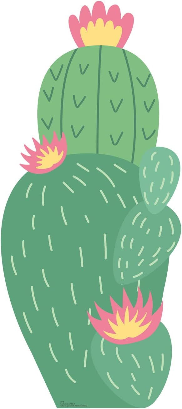 Advanced Graphics 5010 48 in. Cactus Group Cardboard Cutout