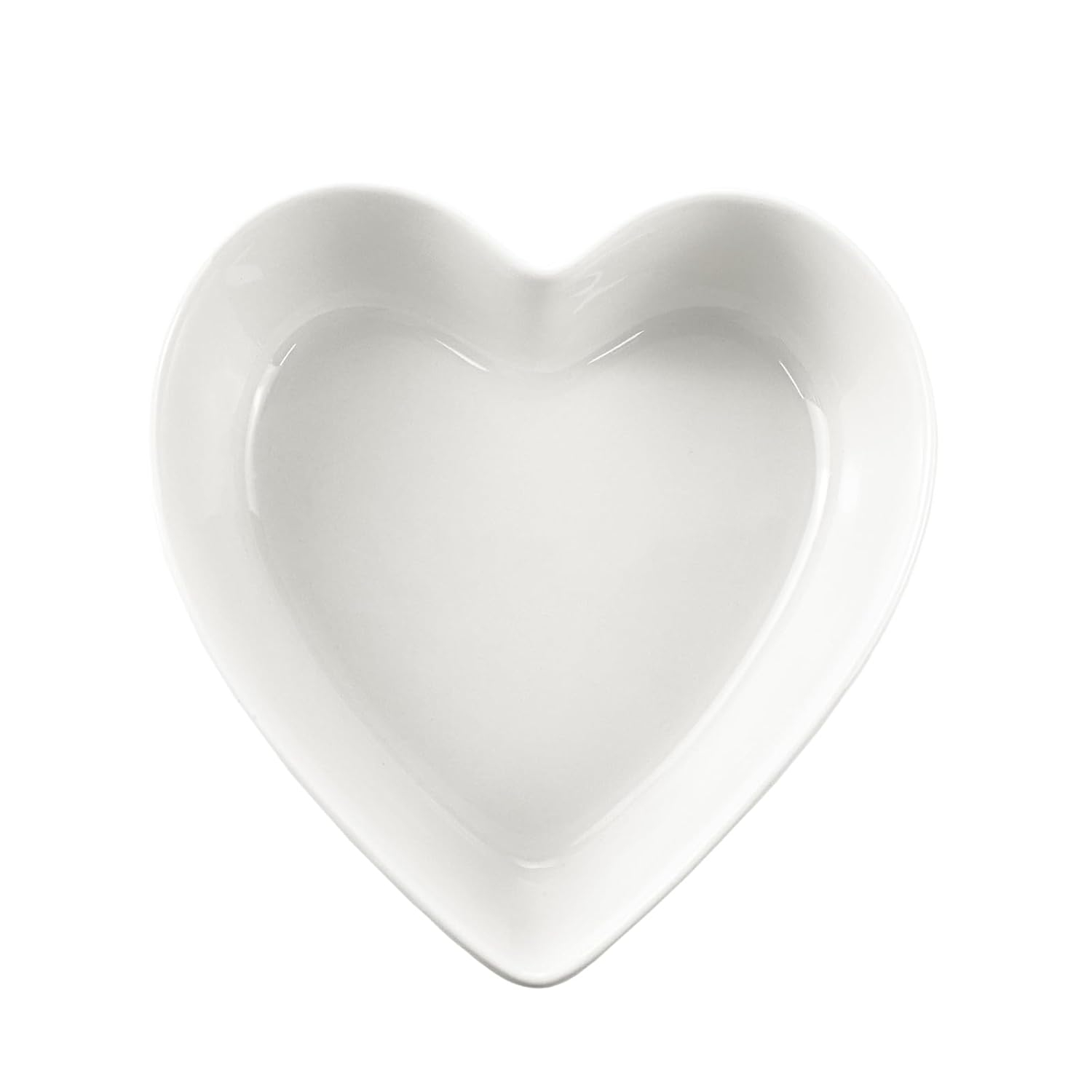 Heart-shaped Bowls for Salad Soup Snack Dessert Best Kitchen Household Cooking Gifts for Home Kitchen, White