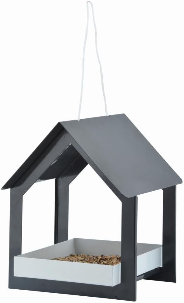 Esschert Design FB407 Series Anthracite Hanging Bird Table