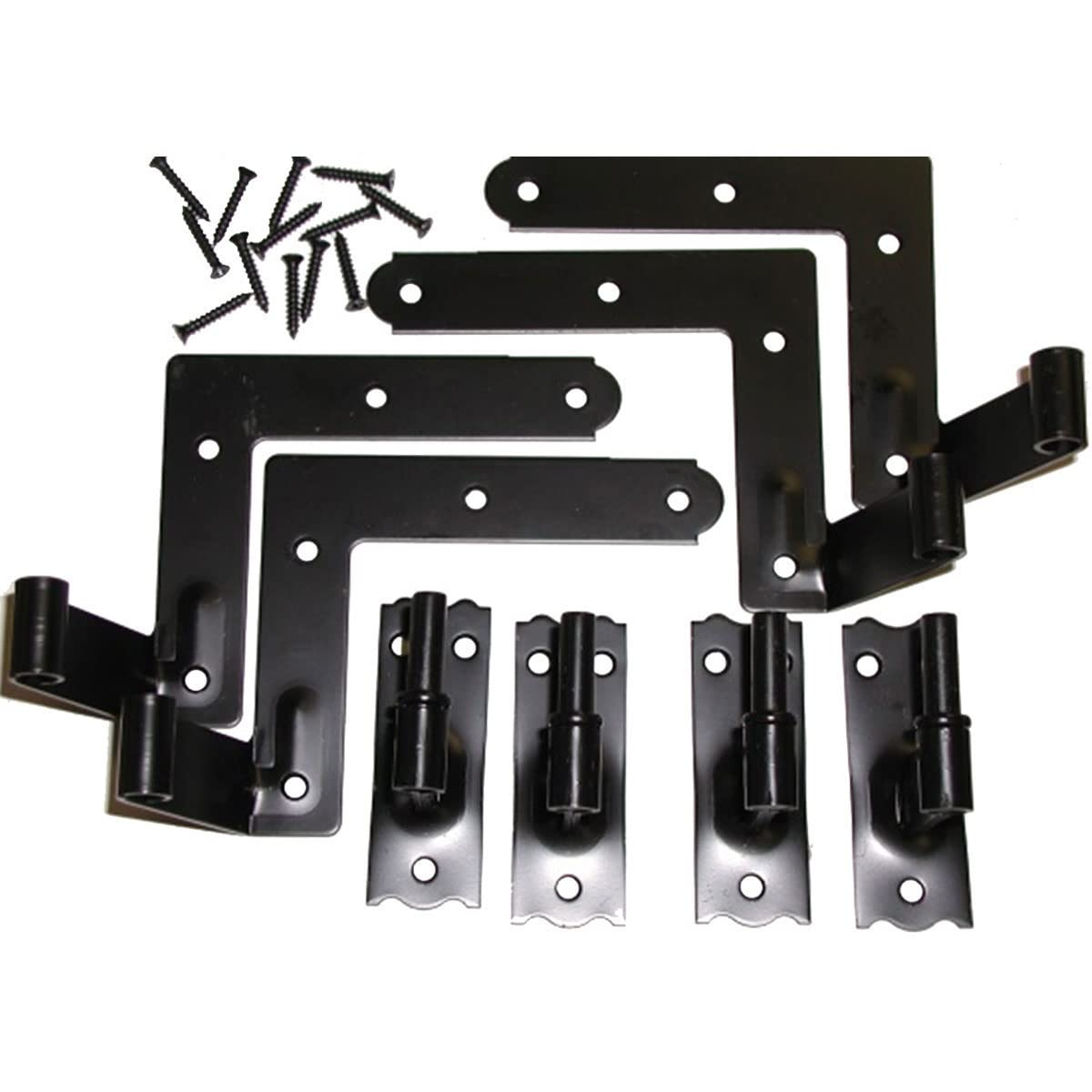 1 1/16" Offset Hinge Set (4 Hinges)