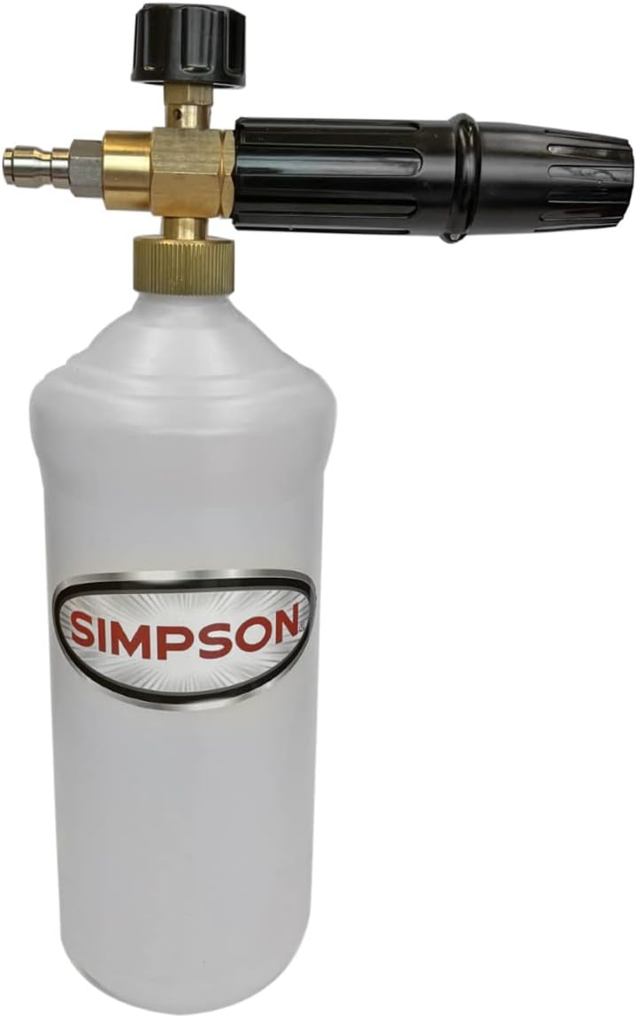 Simpson 80271 Pressure Washer High-Pressure Foam Cannon, Rated up to 4000 PSI - Quantity 1