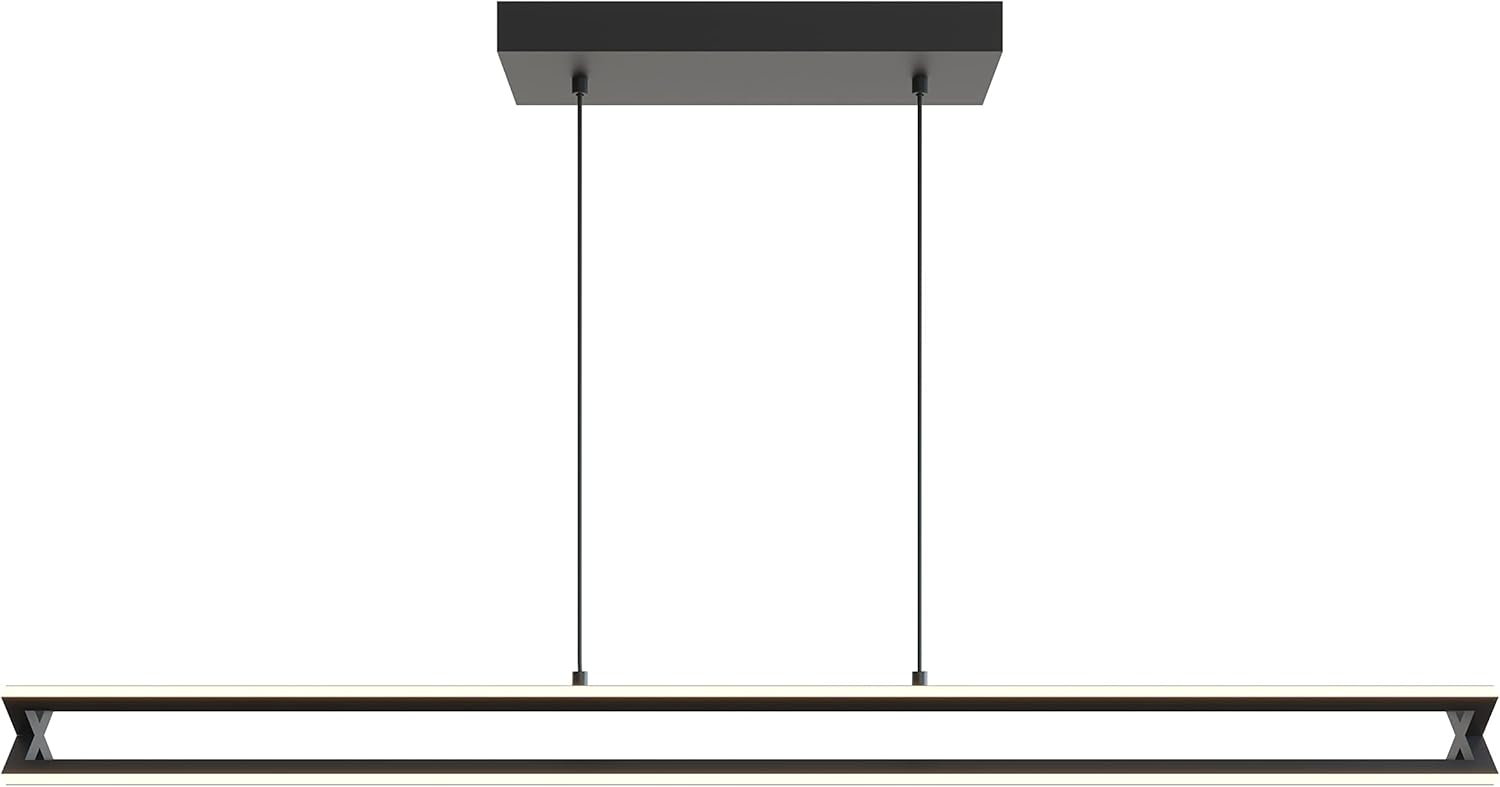 AFX - Cass - 38W 1 LED Linear Pendant In Modern Style-3.9 Inches Tall and 4.7