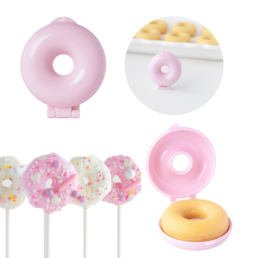 The Original My Little Cakepop Pro Cake Pop Mold since 2010. Donut Shaped. Injection Molded with ABS Food Grade BPA Free Plastic. Hygienic and strong. Use for Cake Pops, Play Dough, Soap, and More.