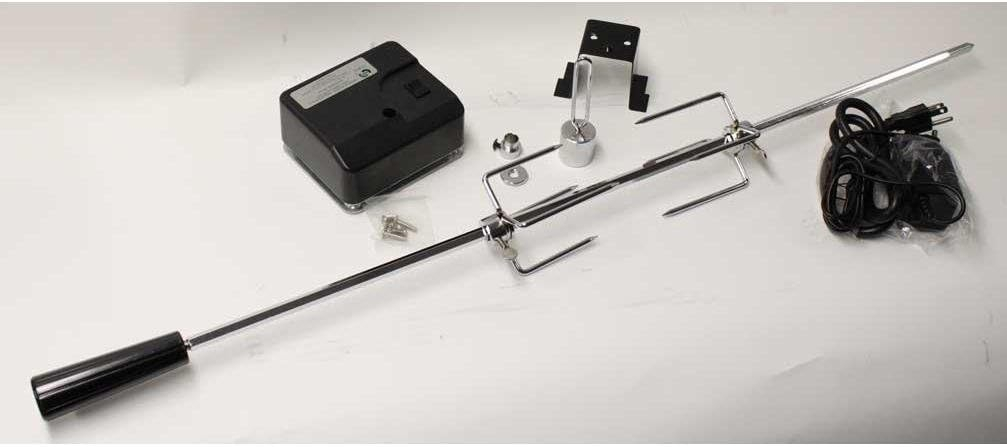 Broilmaster Heavy-Duty Standard Rotisserie For P3 P4 H3 H4 And T3 Series Grills - DPA-51