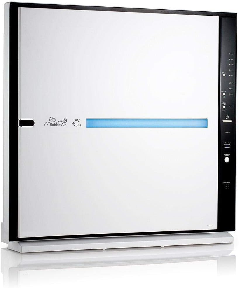 RabbitAir MinusA2 Ultra Quiet HEPA Air Purifier - Stylish, Efficient and Energy Star (SPA-780A, White, Pet Allergy)