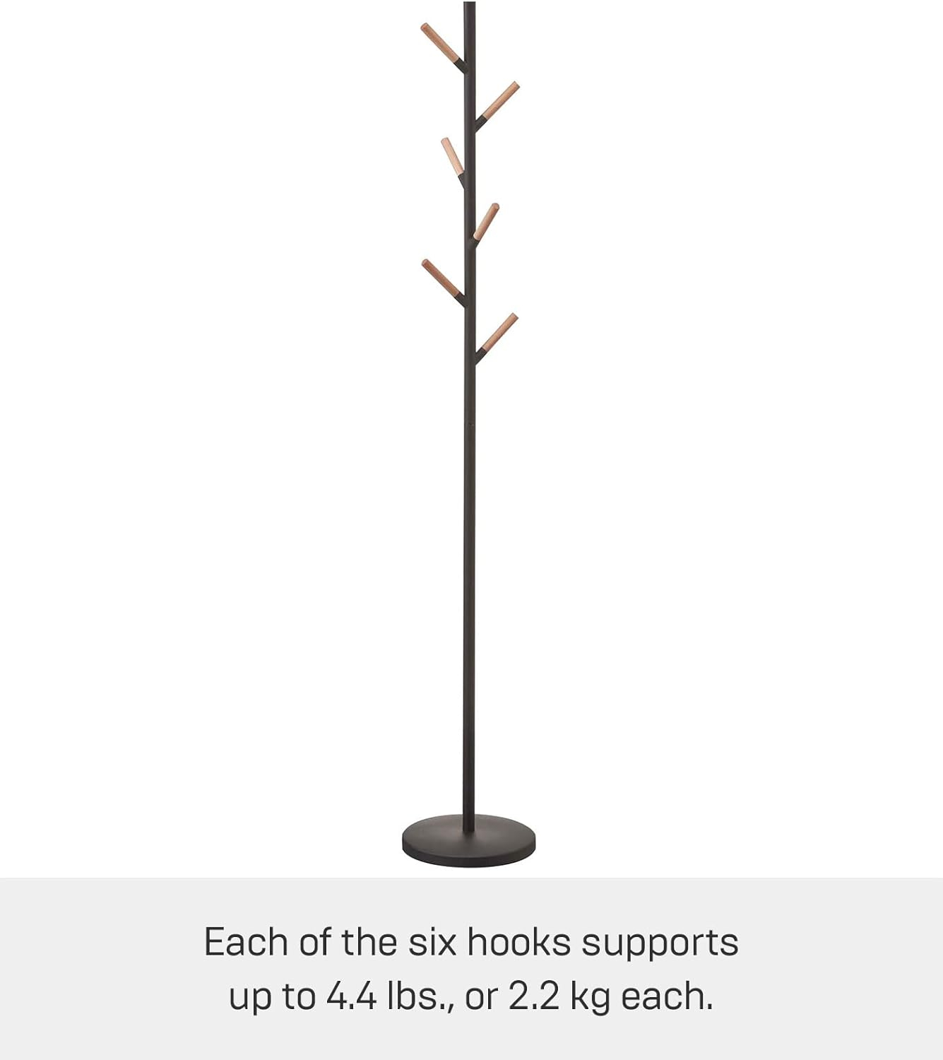 Yamazaki Home Coat Hanger, Steel, Weighted Base