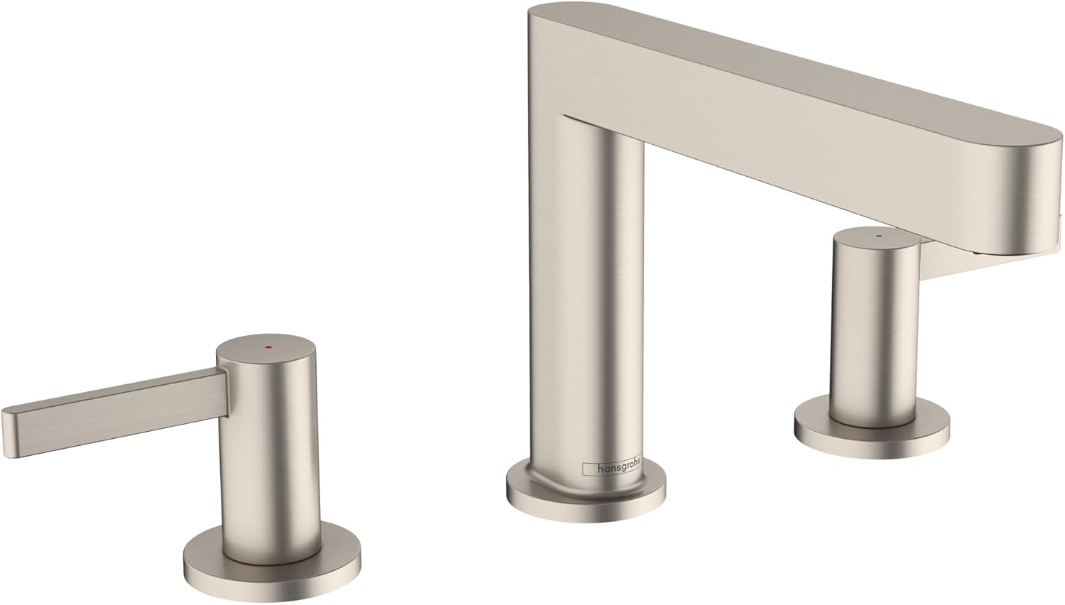 hansgrohe Finoris Widespread Faucet 110 with Pop-up Drain, 1.2 GPM