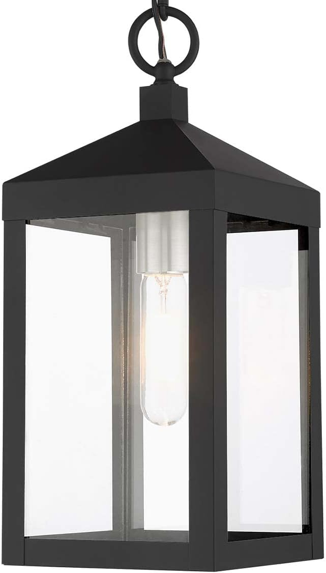 Livex Lighting Nyack 1 - Light Pendant in  Black