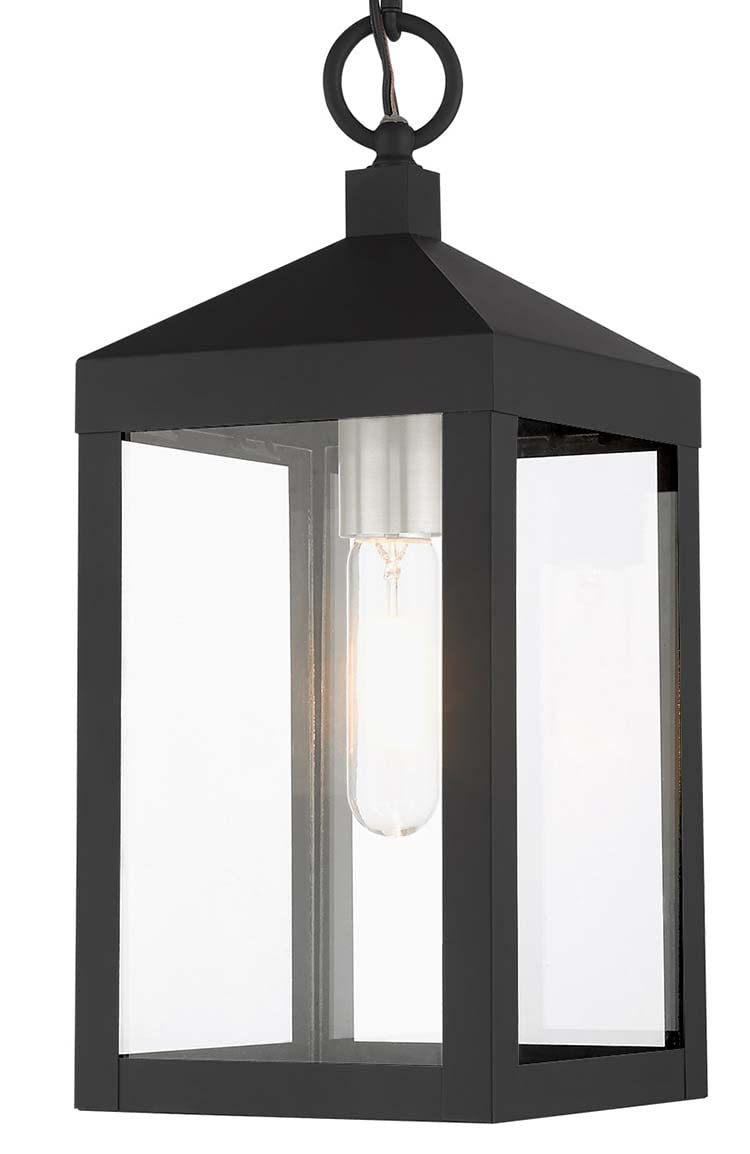 Livex Lighting Nyack 1 - Light Pendant in  Black