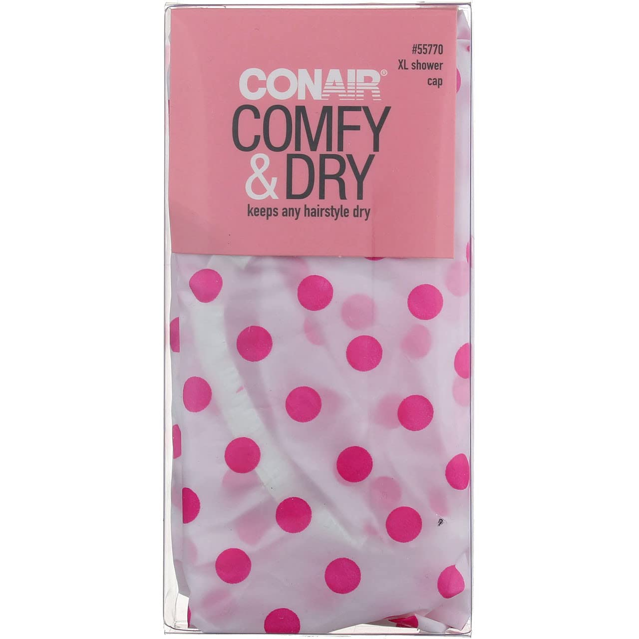 Conair Shower Cap, XL, Printed
