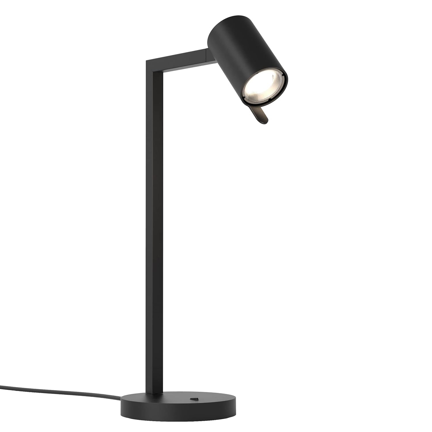 Astro Ascoli Desk Indoor Table Lamp (Matt Black) - Dry Rated - GU10 Lamp, Designed in Britain - 1286135-3 Years Guarantee