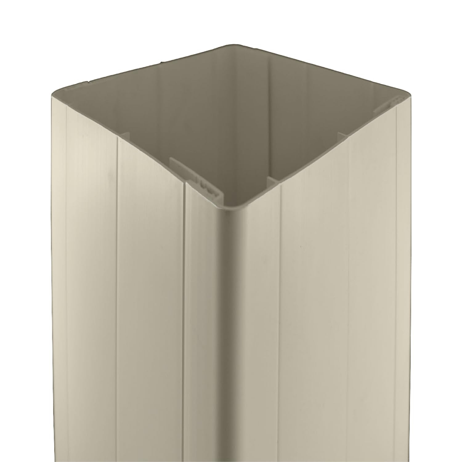 Weatherables 4x4 Vinyl Post Wrap – Weatherproof Premium Outdoor Vinyl Porch Post Wrap for Quickly Refreshing Existing Deck, Patio, and Porch Posts (4"x4"x96", Tan)