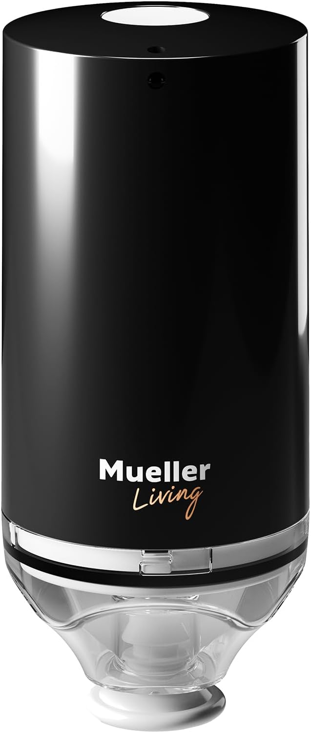 Mueller Food Storage Vacuum Sealer, Cordless with 4 Starter Bags, Black