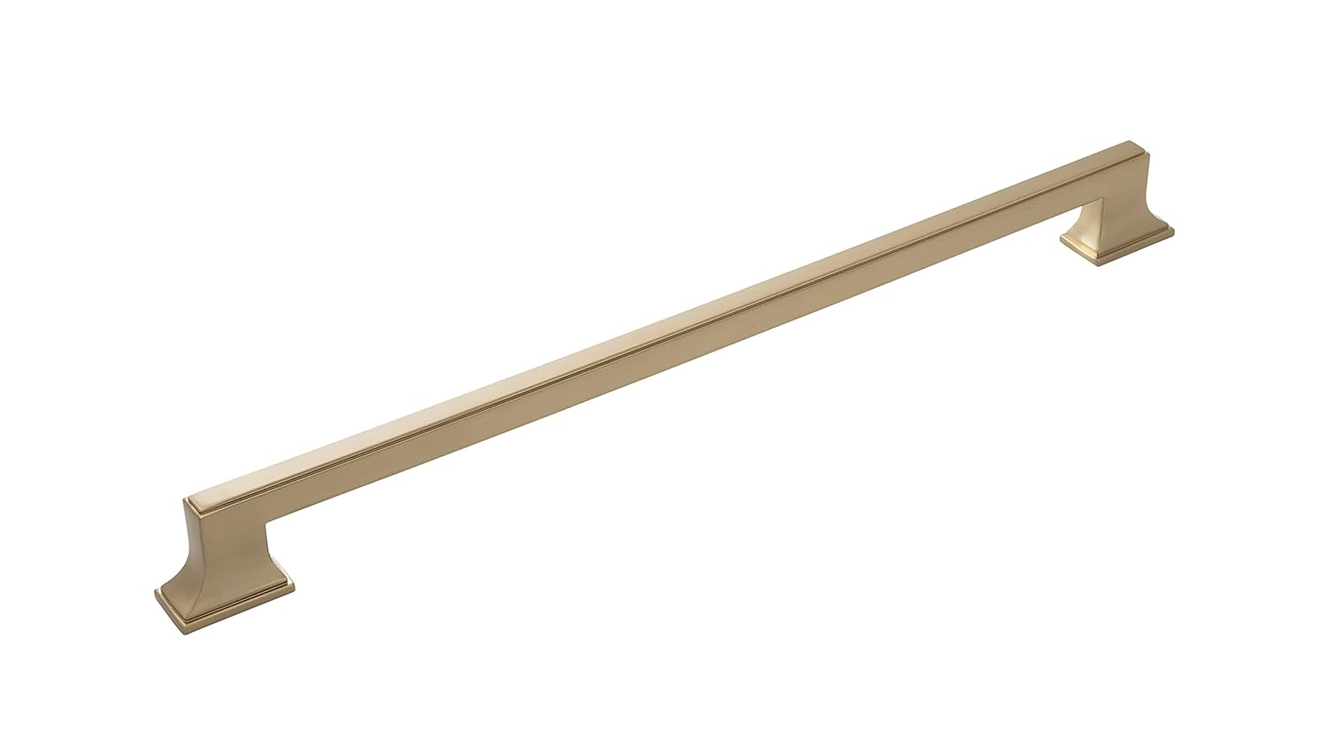 Champagne Bronze 18" Modern Appliance Pull with Mounting Hardware