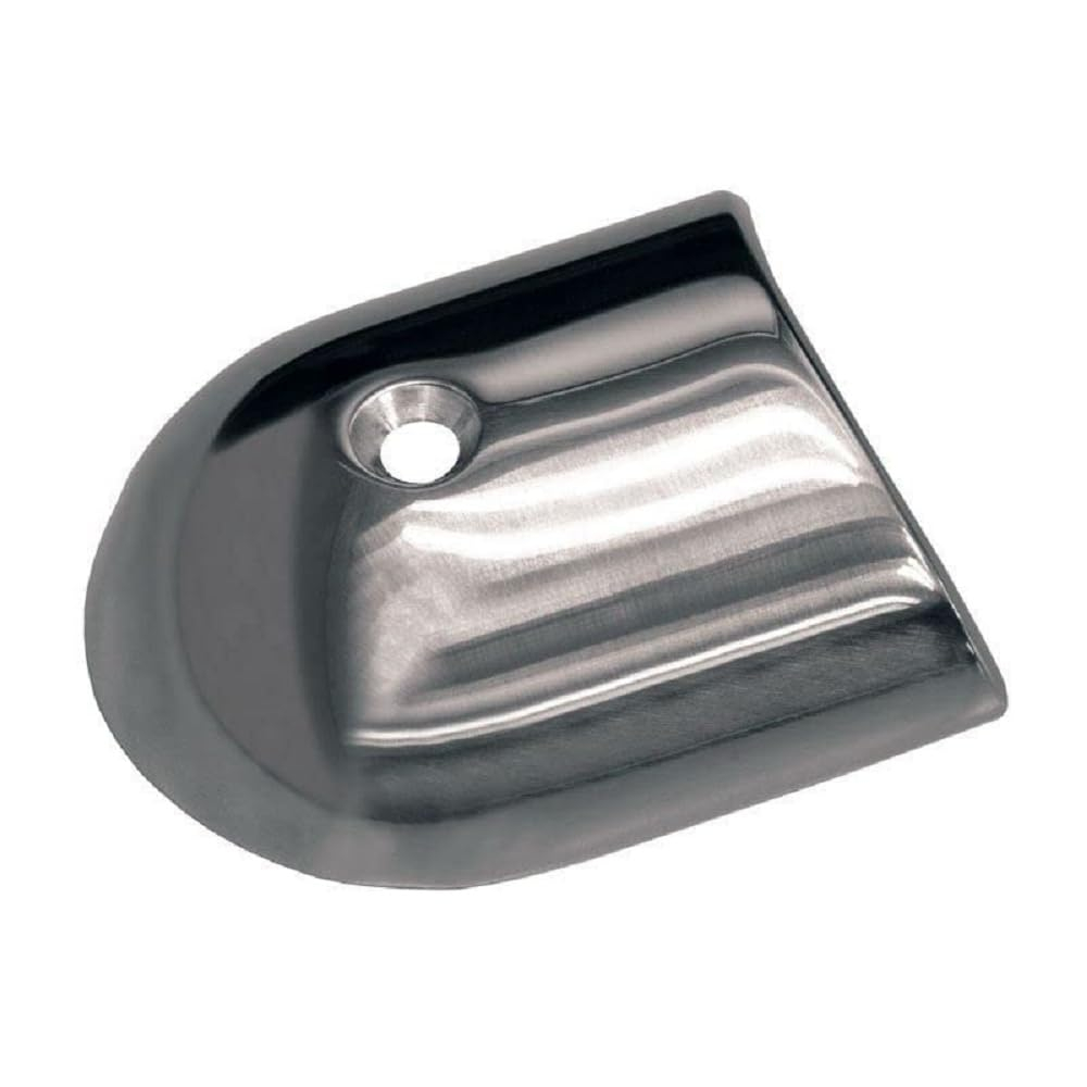 Taco Marine Rub Rail End Cap - 1-7/8" - Stainless Steel - F160039