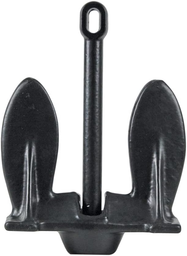 Extreme Max 3006.6530 BoatTector Vinyl-Coated Navy Anchor - 28 lbs.